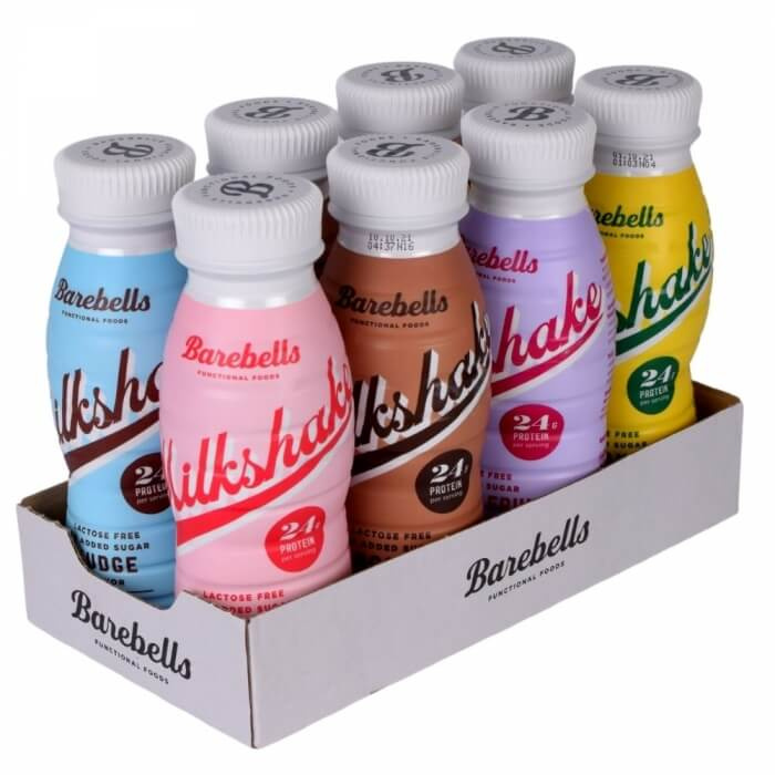 8 x Barebells Milkshake Mix, 330 ml i gruppen Drikkevarer / Proteindrik hos Tillskottsbolaget (BAREBELLS001)