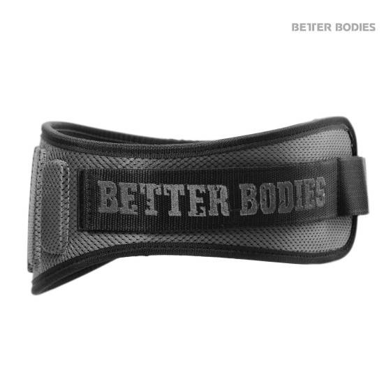 Better Bodies Pro Lift Belt, grey i gruppen Trningstilbehr / Trningsblter hos Tillskottsbolaget (BB5243)