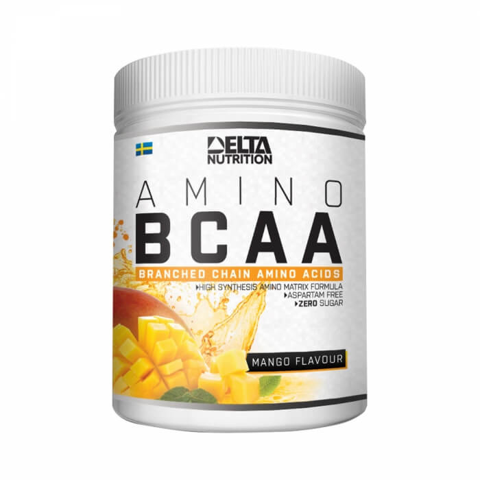 Delta Nutrition BCAA Amino, 400 g i gruppen Kosttilskud & Fdevarer / Aminosyrer / BCAA hos Tillskottsbolaget (DELTA753)