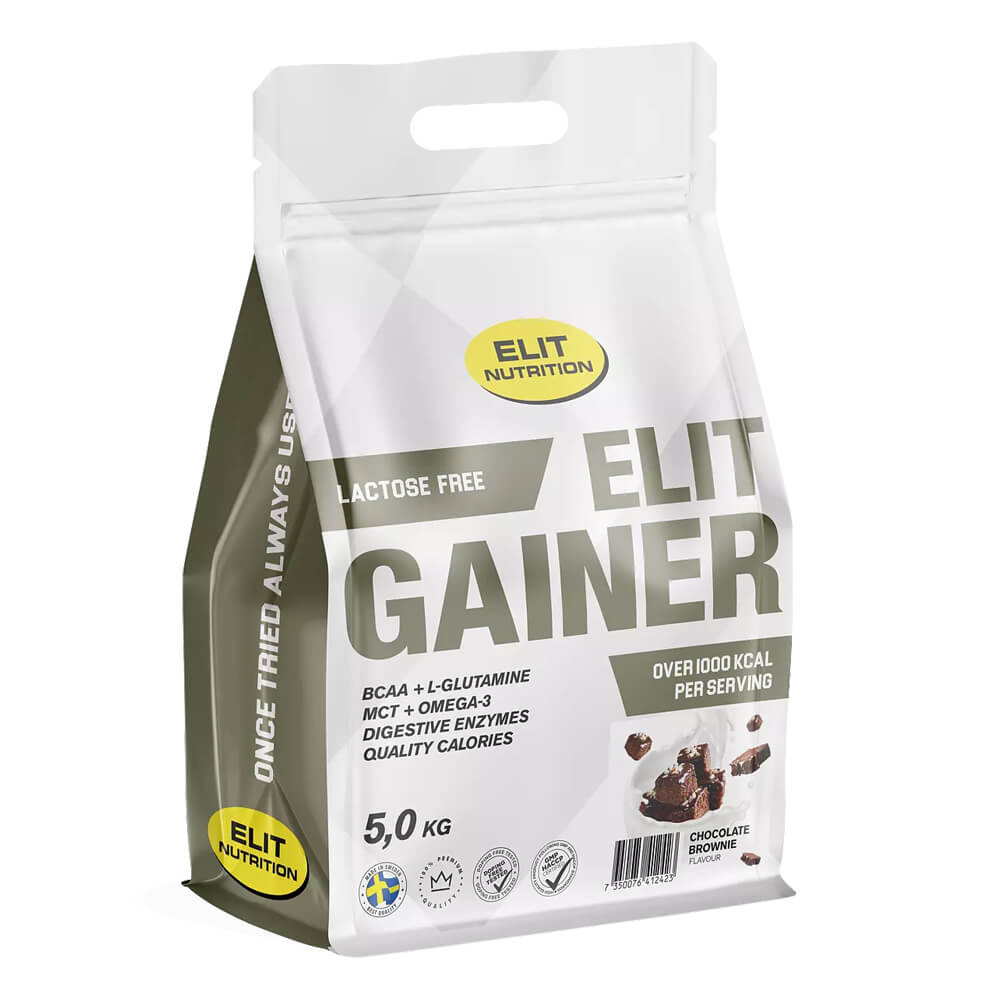 Elit Nutrition Gainer - Lactose Free, 5 kg i gruppen Kosttilskud & Fdevarer / Gainers & Restitution / Laktosefri Gainer hos Tillskottsbolaget (ELIT7509)