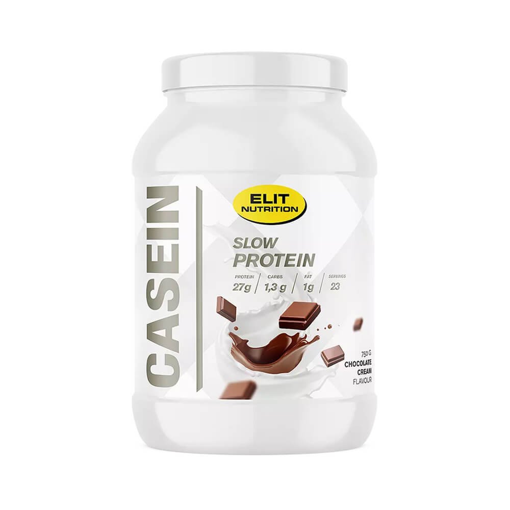 Elit Nutrition Casein, 750 g i gruppen Kosttilskud & Fdevarer / Proteinpulver / Kaseinprotein hos Tillskottsbolaget (ELIT7584)