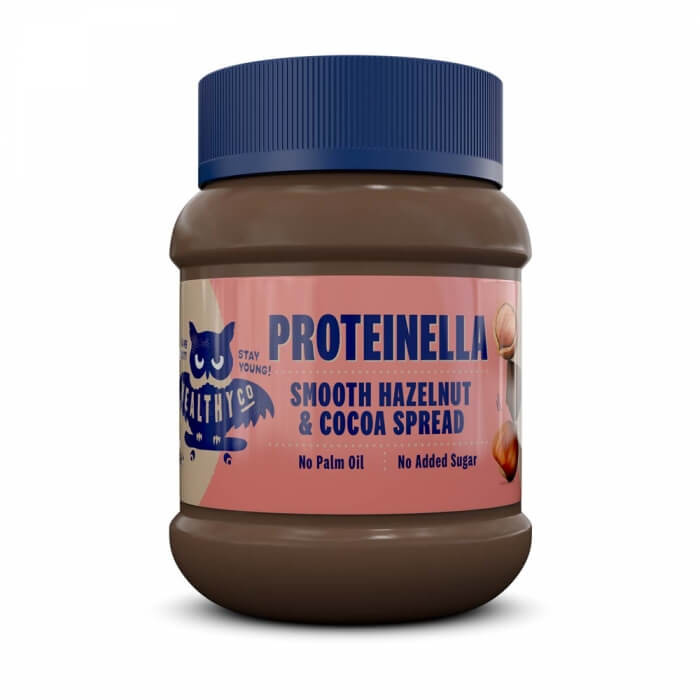 HealthyCo Proteinella, 400 g (Hazelnut) i gruppen Kosttilskud & Fdevarer / Fdevarer / Kalorifattige saucer og toppings hos Tillskottsbolaget (HEALTHYCO853-1)