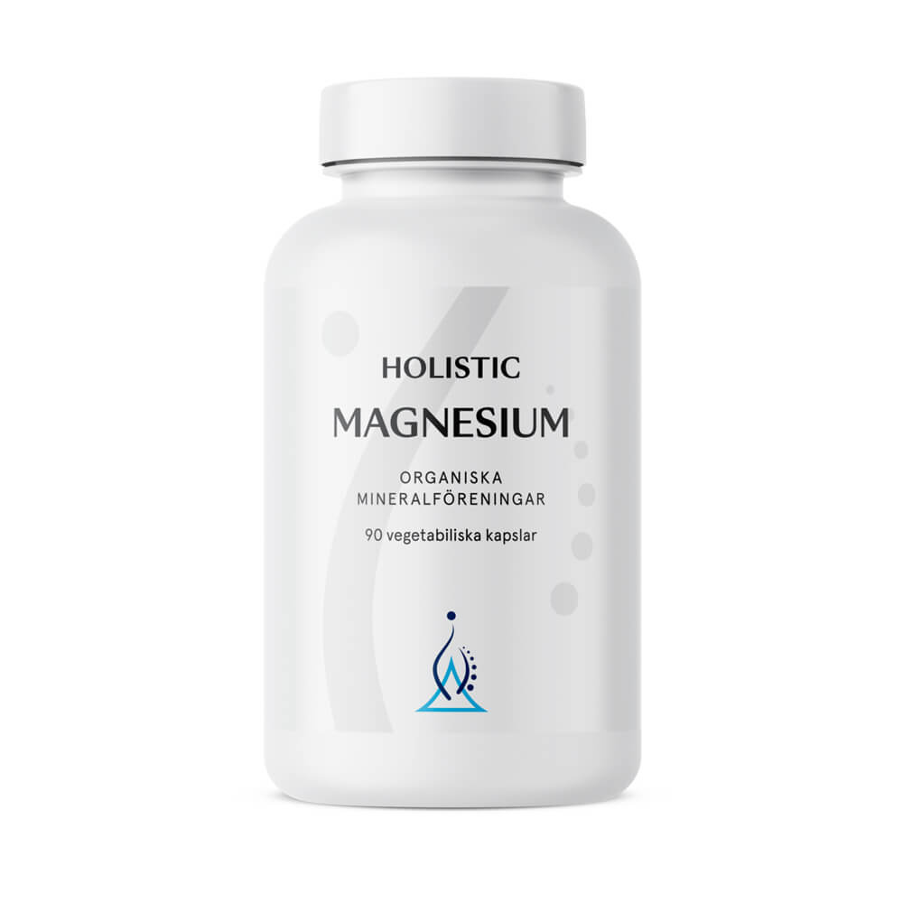 Holistic Magnesium 120 mg, 90 caps i gruppen Kosttilskud & Fdevarer / Mineraler / Magnesium hos Tillskottsbolaget (HOLISTIC742)
