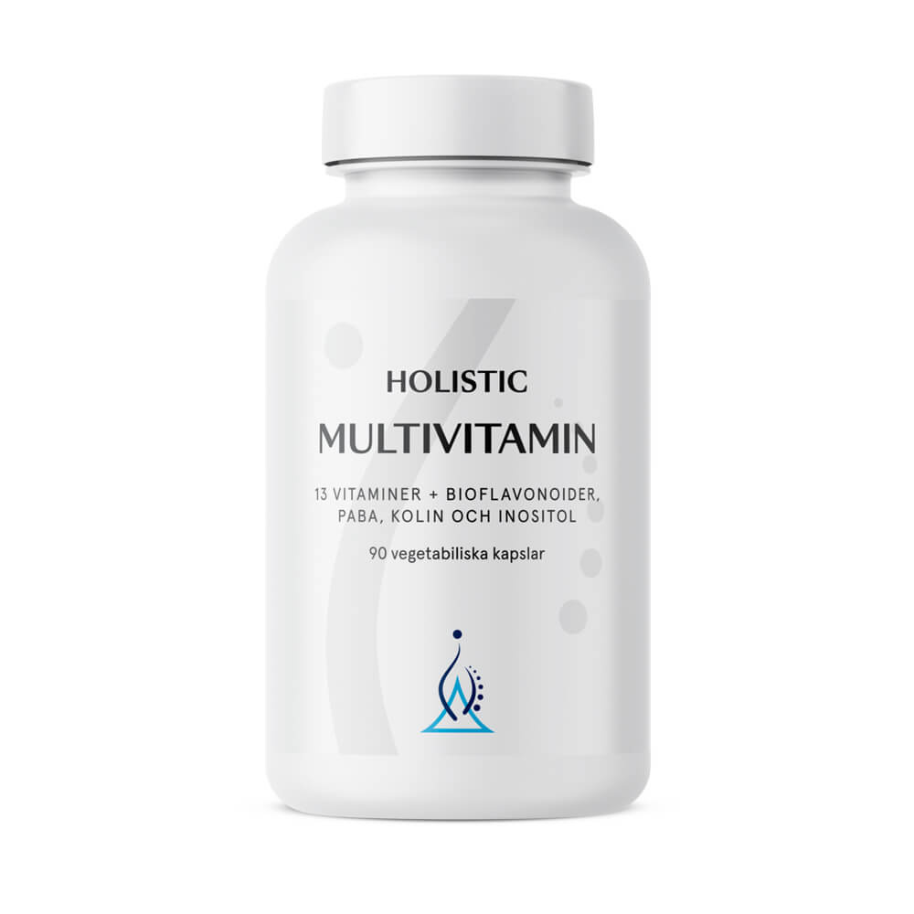 Holistic Multivitamin, 90 caps i gruppen Kosttilskud & Fdevarer / Vitaminer / Multivitamin hos Tillskottsbolaget (HOLISTIC7564)