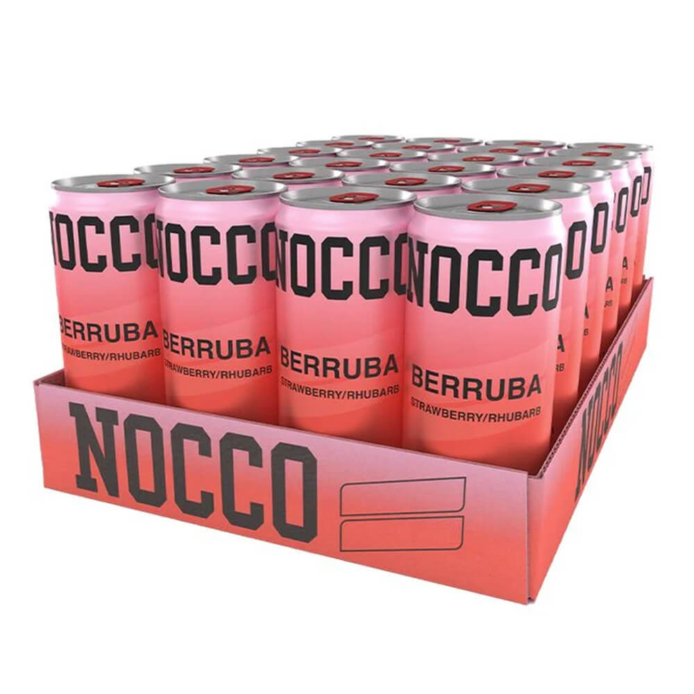 24 x NOCCO BCAA, 330 ml (Berruba) i gruppen Emne / Glutenfrie kosttilskud hos Tillskottsbolaget (NOCCO6783)