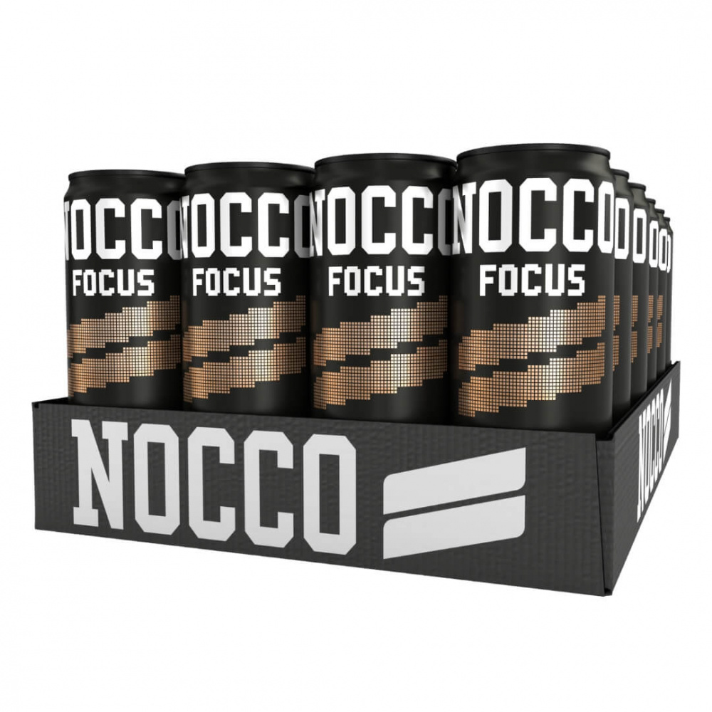 24 x NOCCO FOCUS, 330 ml (Cola) i gruppen Drikkevarer / Energidrik hos Tillskottsbolaget (NOCCO7583)