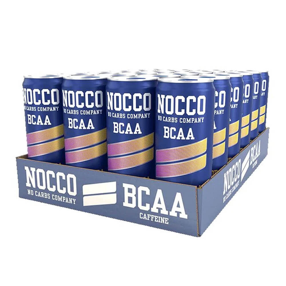 24 x NOCCO BCAA, 330 ml (Cloudy Soda) i gruppen Drikkevarer / Energidrik hos Tillskottsbolaget (NOCCO7585)