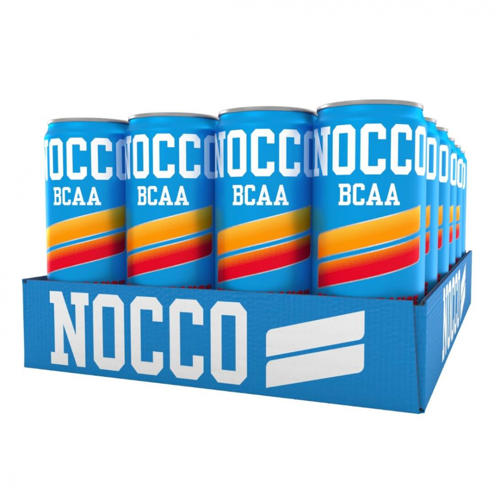 24 x NOCCO BCAA, 330 ml (Blood Orange) i gruppen Drikkevarer / Energidrik hos Tillskottsbolaget (NOCCO86594)
