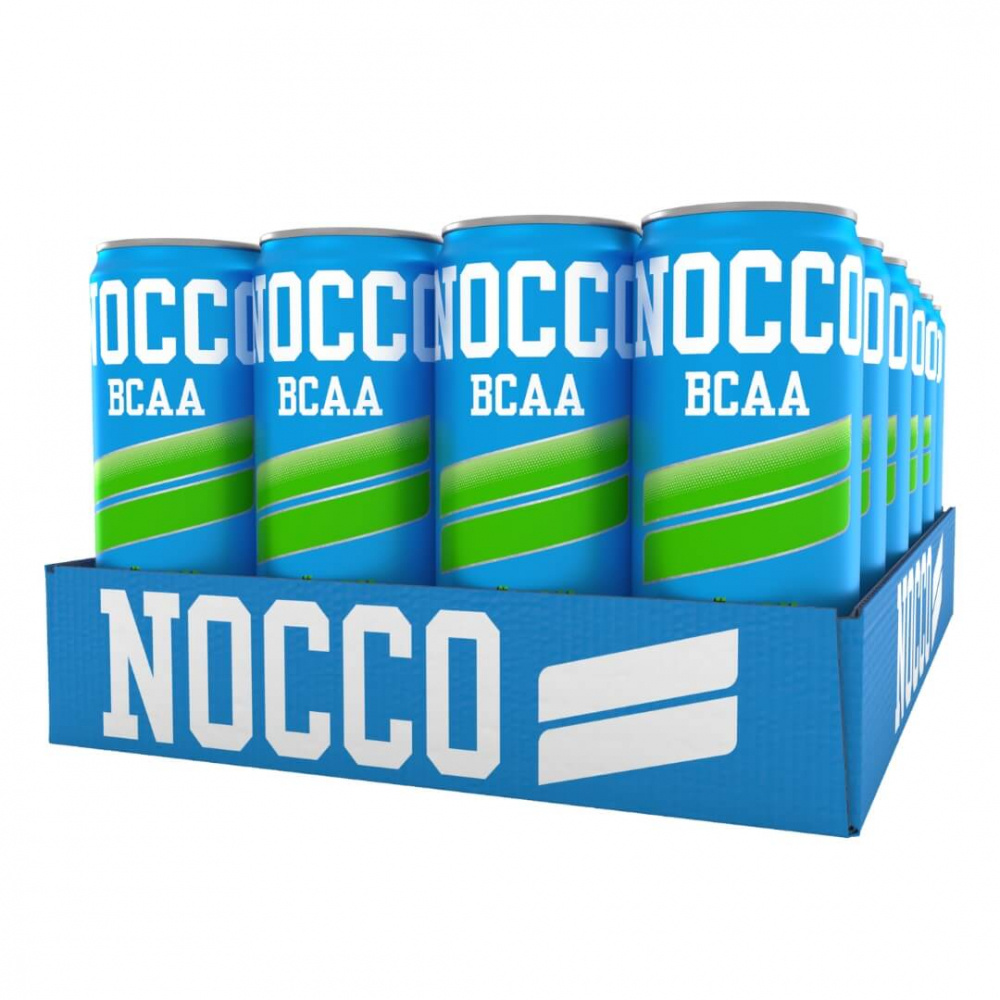 24 x NOCCO BCAA, 330 ml (Pre) i gruppen Drikkevarer / Energidrik hos Tillskottsbolaget (NOCCO89934)