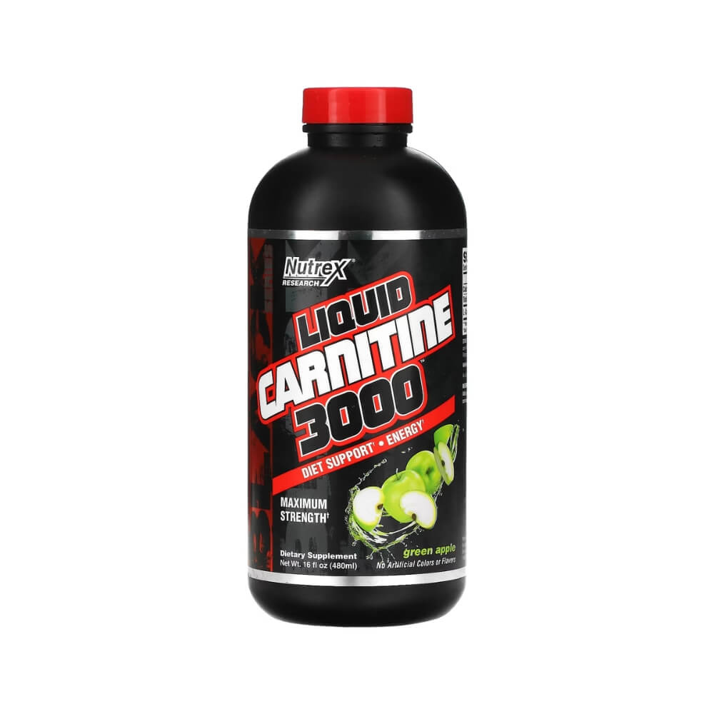 Nutrex Research Liquid L-Carnitine 3000, 480 ml i gruppen Kosttilskud & Fdevarer / Vgttab / Koffeinfri fedtforbrnder hos Tillskottsbolaget (NUTREX7854)