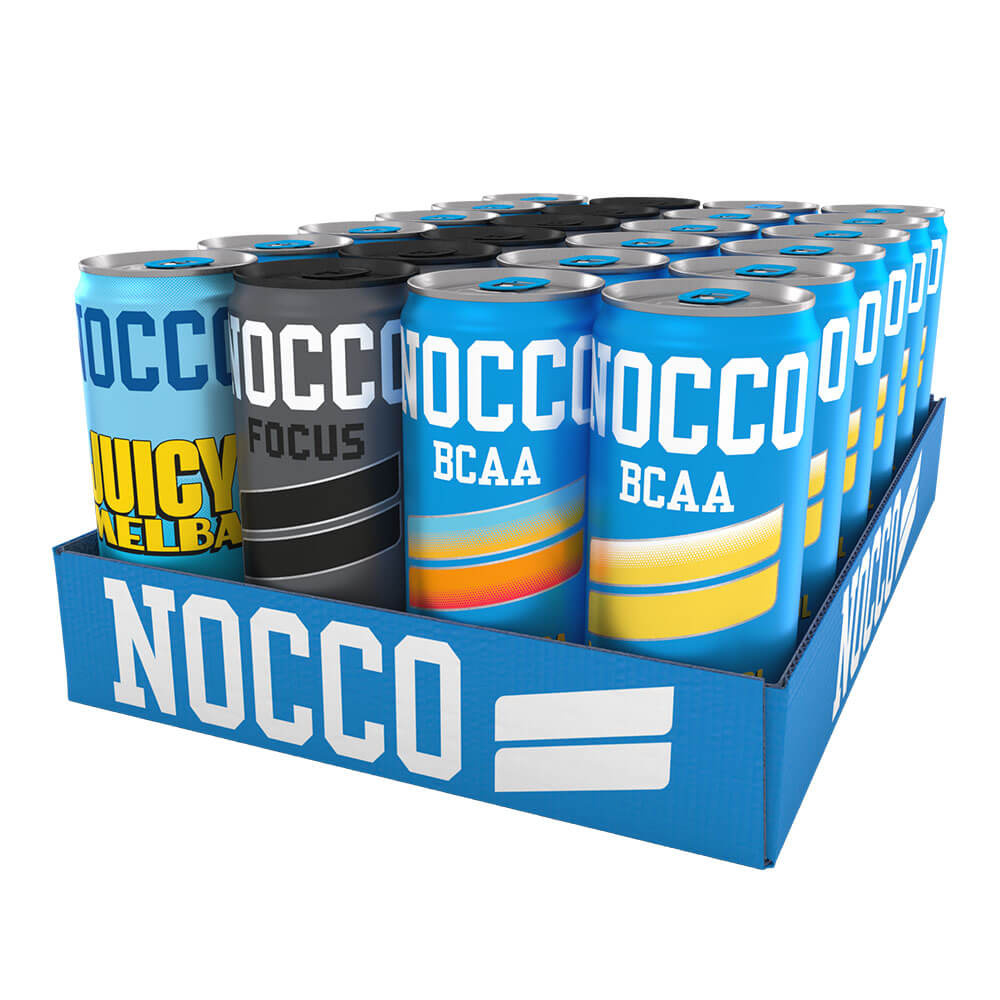 24 x NOCCO Mix, 330 ml i gruppen Drikkevarer / Energidrik hos Tillskottsbolaget (Nocco24st)
