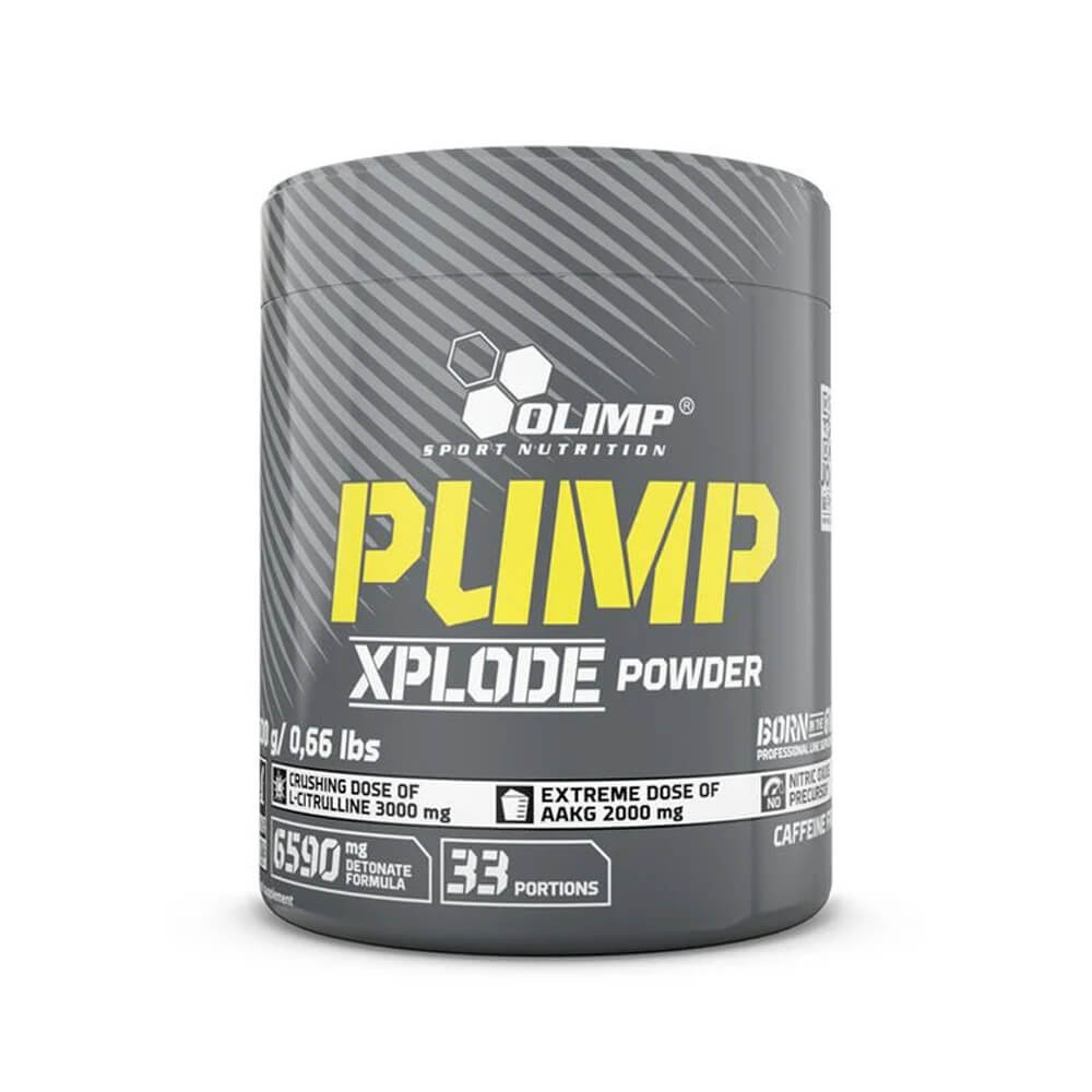 OLIMP Pump Xplode Powder, 300 g i gruppen Kosttilskud & Fdevarer / Prstationsforbedringer / Stimfri PWO hos Tillskottsbolaget (OLIMP8954)