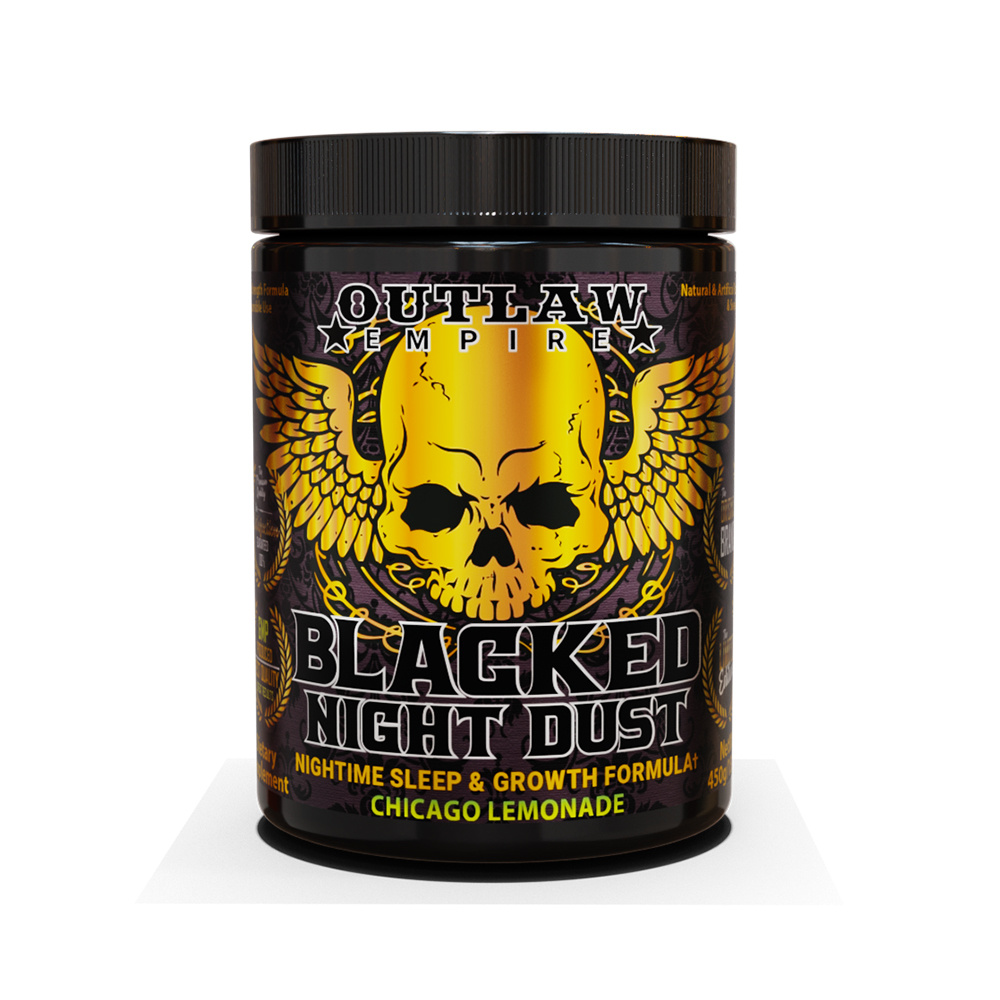 Outlaw Empire Blacked Night Dust, 450 g i gruppen Kosttilskud & Fdevarer / Sundhedskost / Svn hos Tillskottsbolaget (OUTLAW6573)