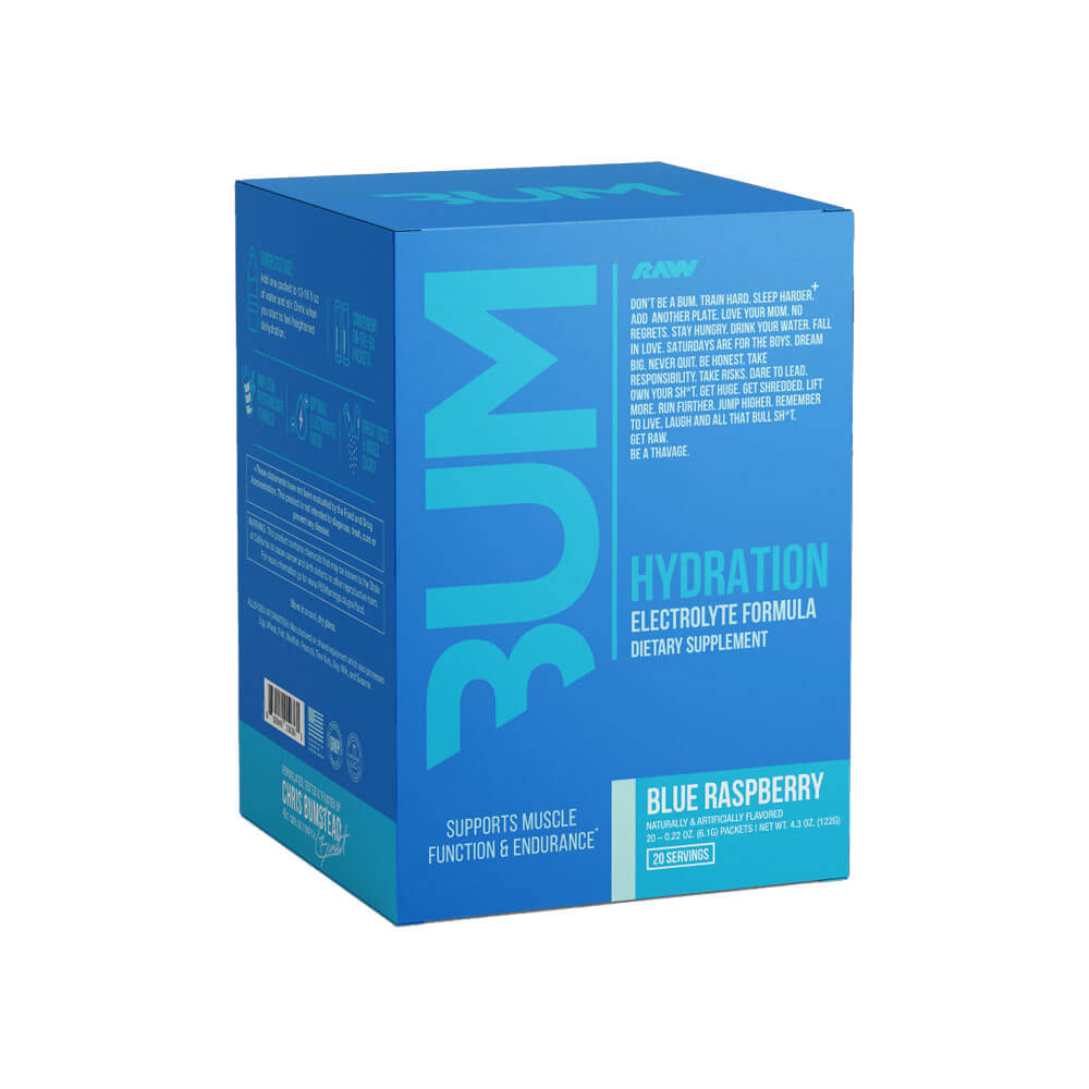 RAW Nutrition CBUM Hydrate, 20 pack i gruppen Kosttilskud & Fdevarer / Mineraler / Elektrolytter hos Tillskottsbolaget (RAW76845)