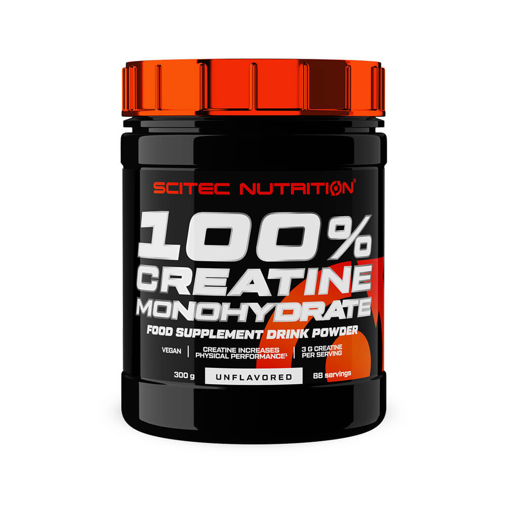 Scitec Nutrition 100% Creatine Monohydrate, 300 g i gruppen Kosttilskud & Fdevarer / Kreatin / Kreatinmonohydrat hos Tillskottsbolaget (SCITEC7412)