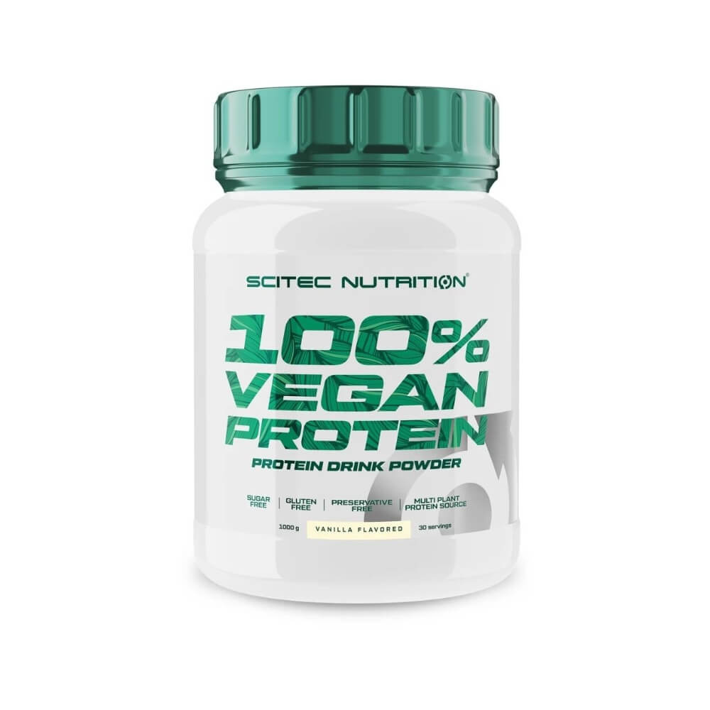 Scitec Nutrition 100% Vegan Protein, 1000 g i gruppen Kosttilskud & Fdevarer / Proteinpulver / Laktosefri Protein hos Tillskottsbolaget (SCITEC7544)