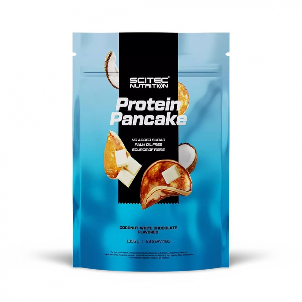 Scitec Nutrition Protein Pancake, 1036 g i gruppen Kosttilskud & Fdevarer / Fdevarer / Proteinpandekager hos Tillskottsbolaget (SCITEC829)