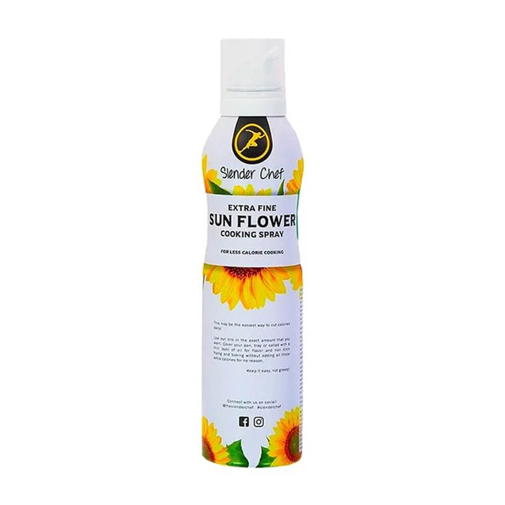 Slender Chef Cooking Spray, 200 ml, Sunflower Oil i gruppen Kosttilskud & Fdevarer / Fdevarer hos Tillskottsbolaget (SLENDER7583)