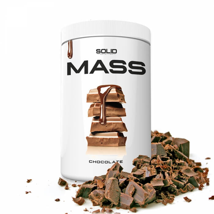 SOLID Nutrition Mass, 1 kg (Chocolate) i gruppen Emne / Svensk kosttilskud hos Tillskottsbolaget (SOLID010-1)
