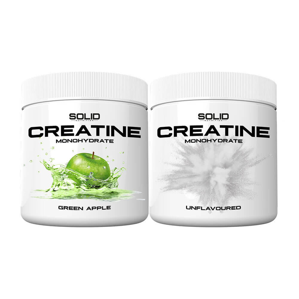 2 x SOLID Nutrition Creatine Monohydrate, 400 g i gruppen Kosttilskud & Fdevarer / Kreatin / Kreatinmonohydrat hos Tillskottsbolaget (SOLID5333)