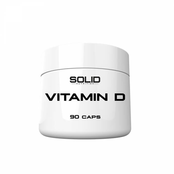 SOLID Nutrition Vitamin D, 90 caps i gruppen Kosttilskud & Fdevarer / Sundhedskost / Immunforsvar hos Tillskottsbolaget (SOLID5732)