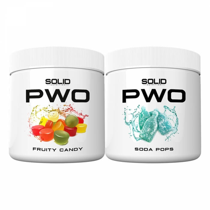 2 x SOLID Nutrition PWO, 230 g i gruppen Kosttilskud & Fdevarer / Prstationsforbedringer / Pre-Workout / PWO hos Tillskottsbolaget (SOLID584)