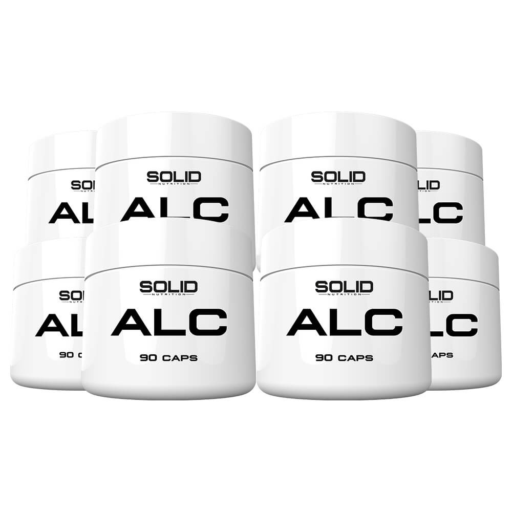 8 x SOLID Nutrition ALC, 90 caps i gruppen Kosttilskud & Fdevarer / Vgttab / Koffeinfri fedtforbrnder hos Tillskottsbolaget (SOLID6700)