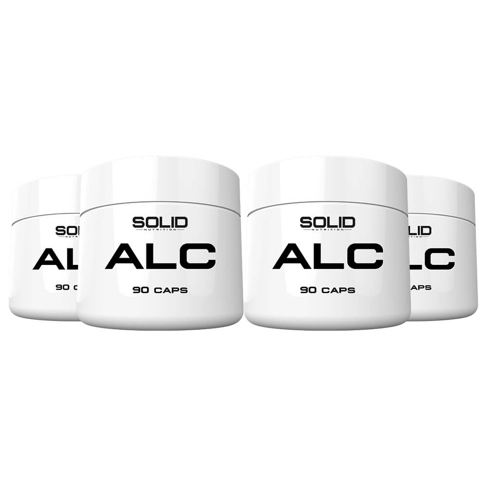 4 x SOLID Nutrition ALC, 90 caps i gruppen Kosttilskud & Fdevarer / Vgttab / Koffeinfri fedtforbrnder hos Tillskottsbolaget (SOLID6799)