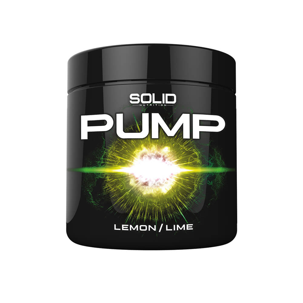 SOLID Nutrition BLACK LINE Pump, 270 g (Lemon/Lime) i gruppen Kosttilskud & Fdevarer / Prstationsforbedringer / Pump hos Tillskottsbolaget (SOLID7532-1)