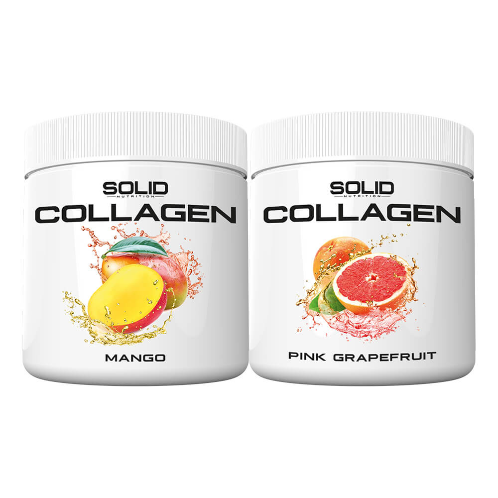 2 x SOLID Nutrition Collagen, 230 g i gruppen Kosttilskud & Fdevarer / Ledesundhed / Kollagen hos Tillskottsbolaget (SOLID7600)