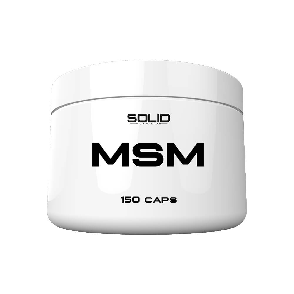 SOLID Nutrition MSM, 150 mega caps i gruppen Kosttilskud & Fdevarer / Ledesundhed / MSM hos Tillskottsbolaget (SOLID7633)