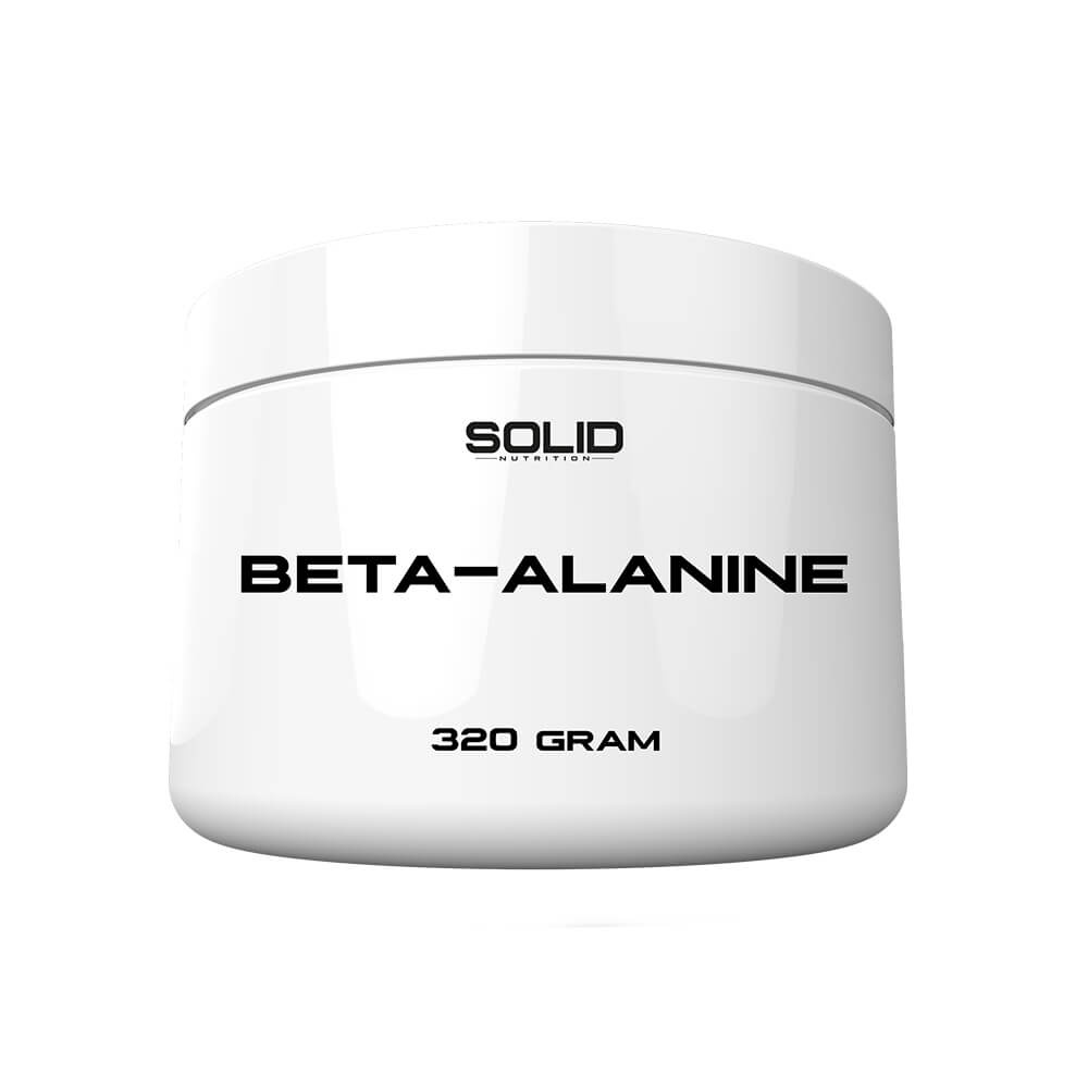 SOLID Nutrition Beta-Alanine, 320 g i gruppen Kosttilskud & Fdevarer / Aminosyrer / Beta-Alanin hos Tillskottsbolaget (SOLID765674)