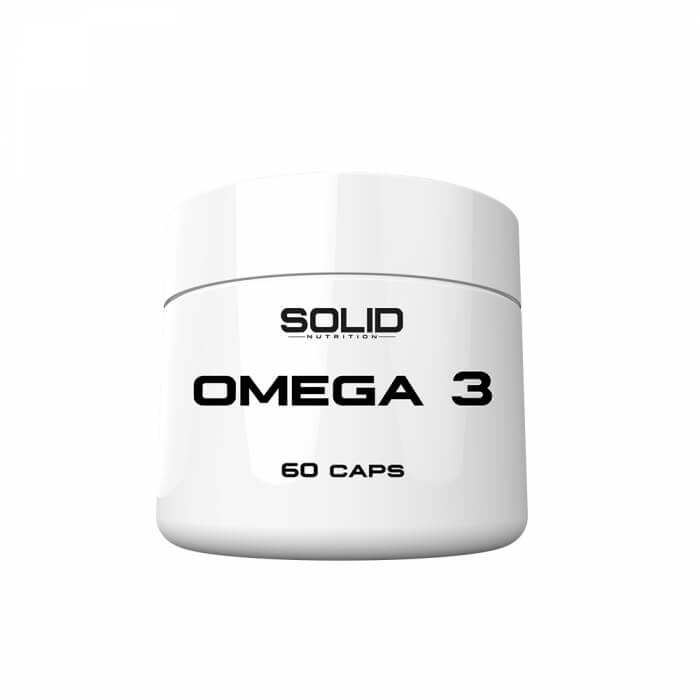 SOLID Nutrition Omega-3, 60 caps i gruppen Kosttilskud & Fdevarer / Omega-3 & Fedtsyrer / Omega-3 hos Tillskottsbolaget (SOLID7684)