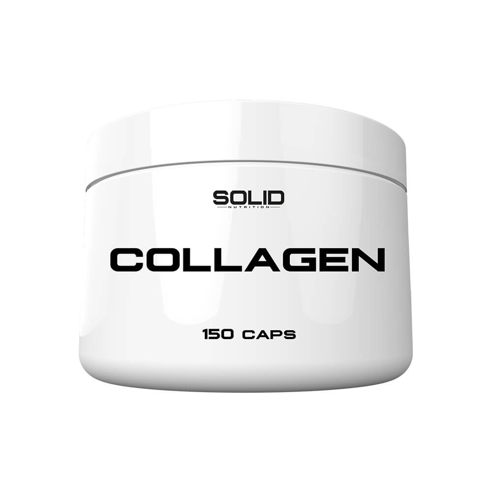 SOLID Nutrition Collagen, 150 mega caps i gruppen Kosttilskud & Fdevarer / Ledesundhed / Kollagen hos Tillskottsbolaget (SOLID76842)