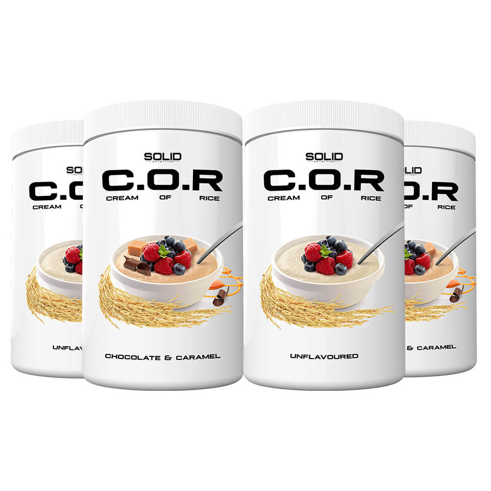 4 x SOLID Nutrition Cream Of Rice, 1 kg i gruppen Kosttilskud & Fdevarer / Fdevarer / Cream of Rice hos Tillskottsbolaget (SOLID7853)