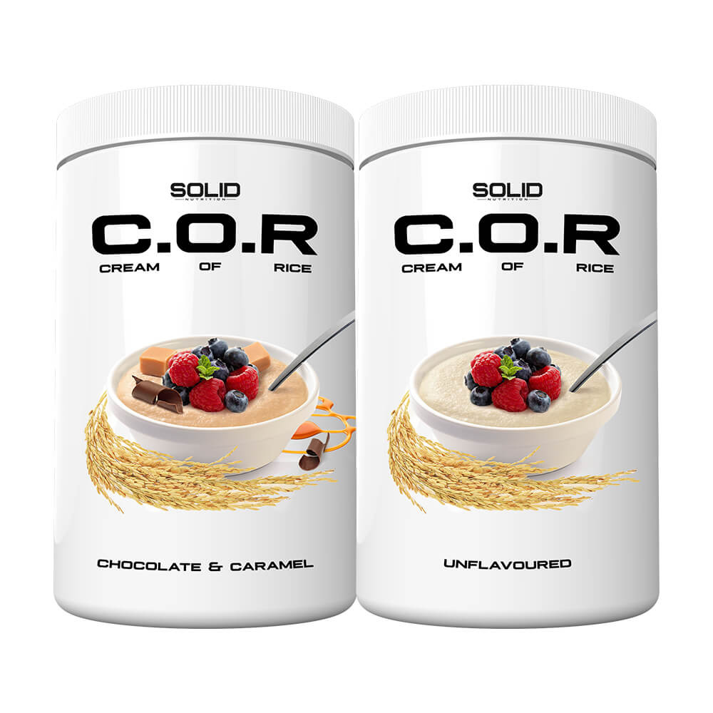 2 x SOLID Nutrition Cream Of Rice, 1 kg i gruppen Kosttilskud & Fdevarer / Fdevarer / Cream of Rice hos Tillskottsbolaget (SOLID8653)