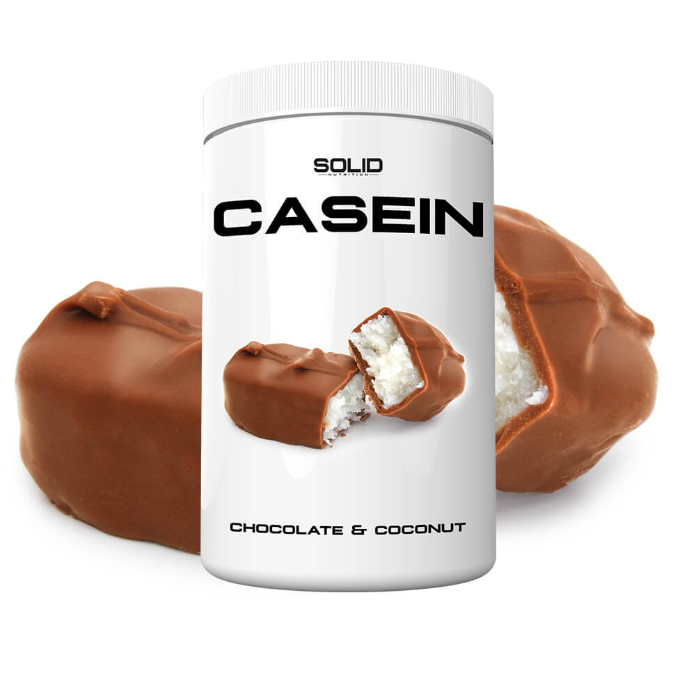 SOLID Nutrition Casein, 750 g (Chocolate & Coconut) i gruppen Kosttilskud & Fdevarer / Proteinpulver / Kaseinprotein hos Tillskottsbolaget (SOLIDCASEIN1-7)