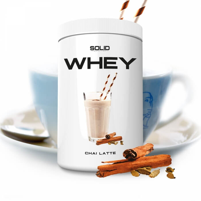 SOLID Nutrition Whey, 750 g (Chai Latte) i gruppen Kosttilskud & Fdevarer / Proteinpulver / Valleprotein / Whey protein hos Tillskottsbolaget (SOLIDCHAI)