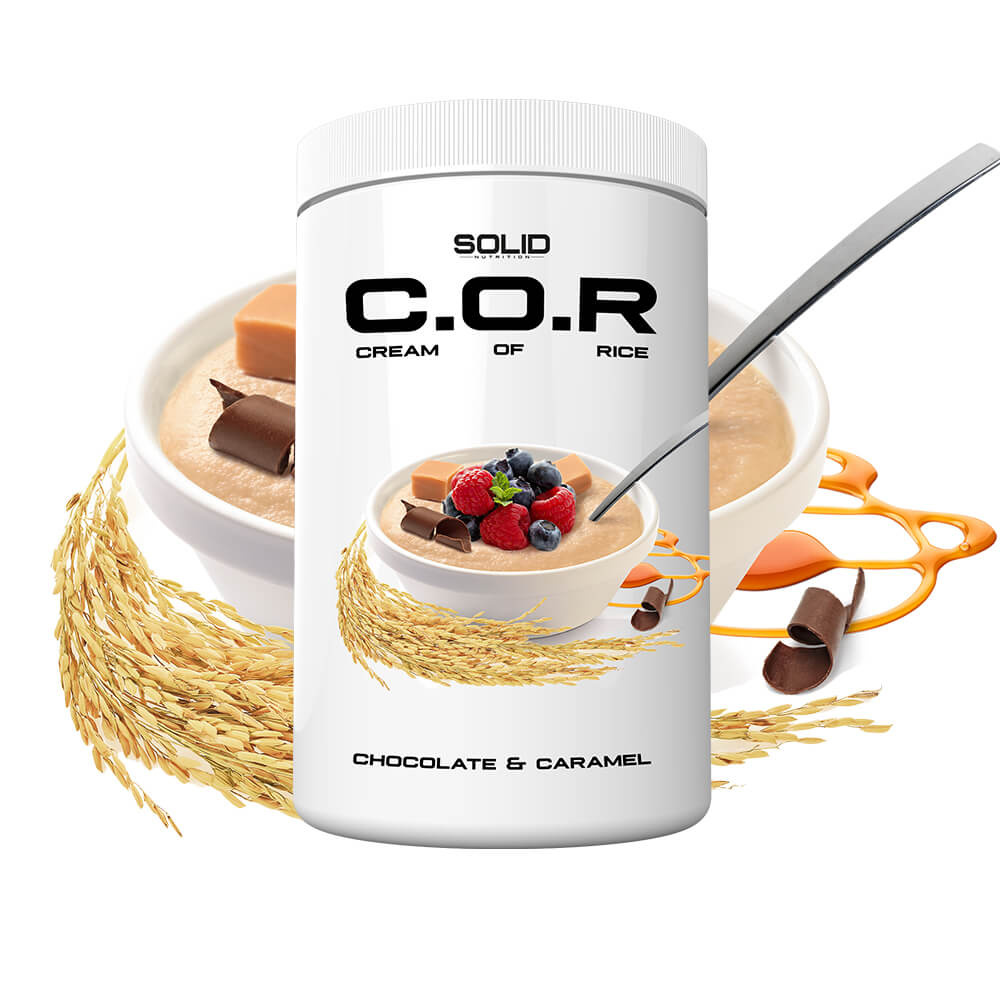 SOLID Nutrition Cream Of Rice, 1 kg (Chocolate & Caramel) i gruppen Kosttilskud & Fdevarer / Fdevarer / Cream of Rice hos Tillskottsbolaget (SOLIDCREAM5748-2)