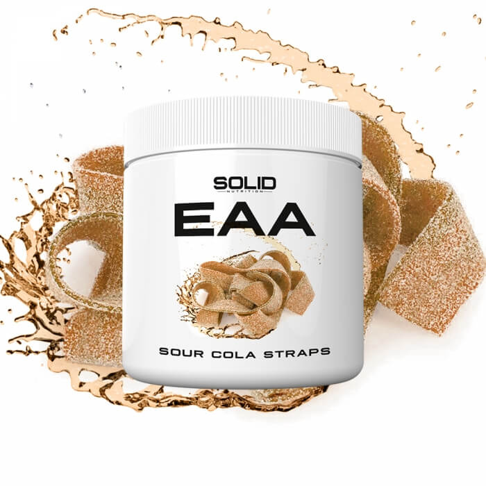 SOLID Nutrition EAA, 350 g (Sour Cola Straps) i gruppen Kosttilskud & Fdevarer / Aminosyrer / EAA hos Tillskottsbolaget (SOLIDEAA-3)