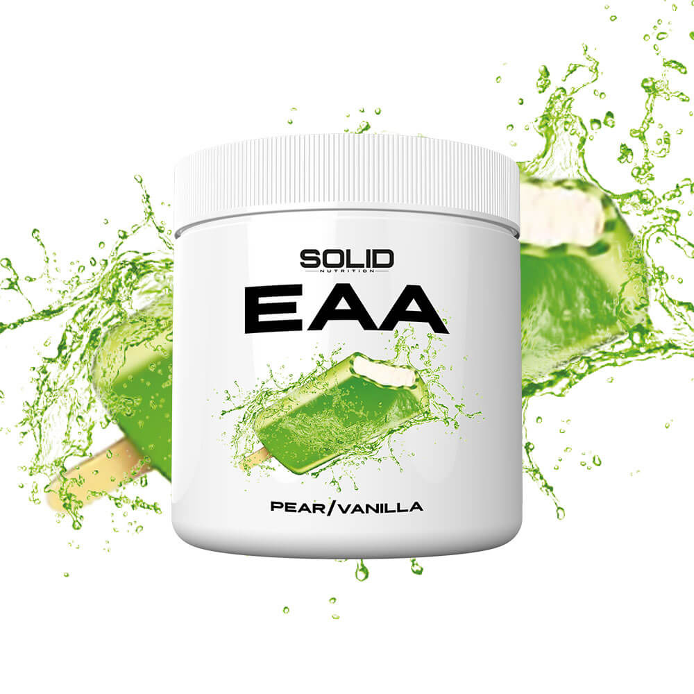 SOLID Nutrition EAA, 350 g (Pear/Vanilla) i gruppen Emne / Glutenfrie kosttilskud hos Tillskottsbolaget (SOLIDEAASPLITT)