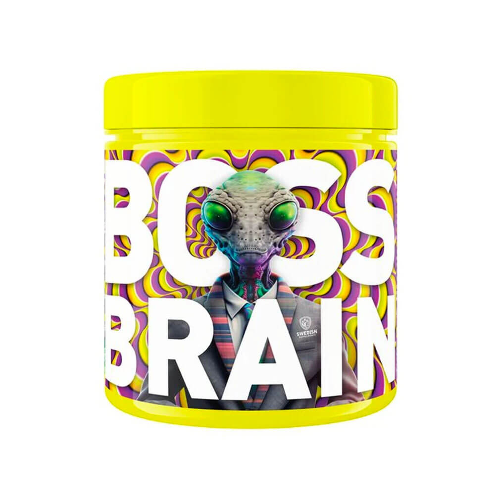 Swedish Supplements Boss Brain, 225 g i gruppen Kosttilskud & Fdevarer / Prstationsforbedringer / Brainboosters hos Tillskottsbolaget (SS67545)