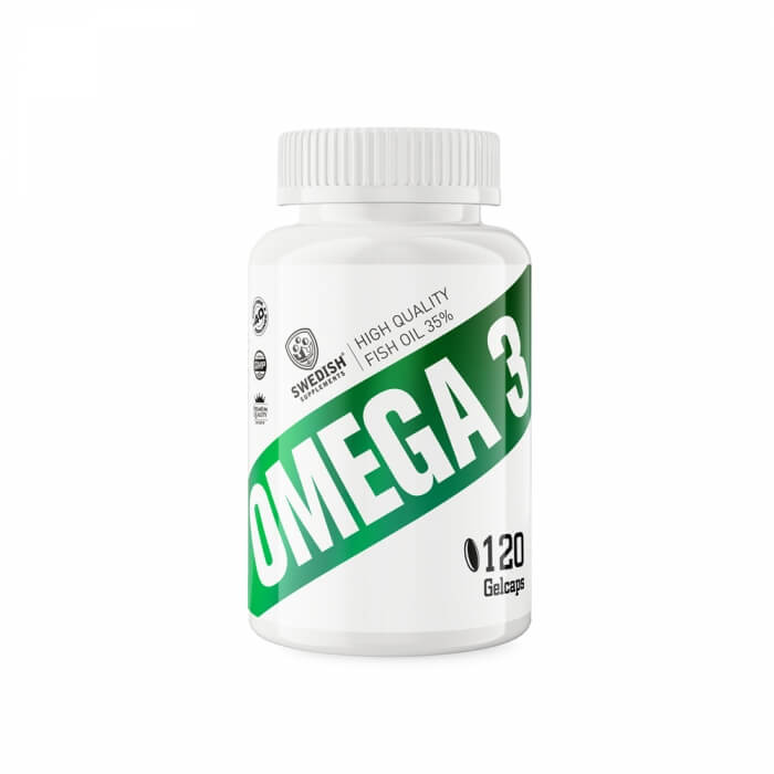 Swedish Supplements Omega-3, 120 caps i gruppen Kosttilskud & Fdevarer / Omega-3 & Fedtsyrer / Omega-3 hos Tillskottsbolaget (SS8023)