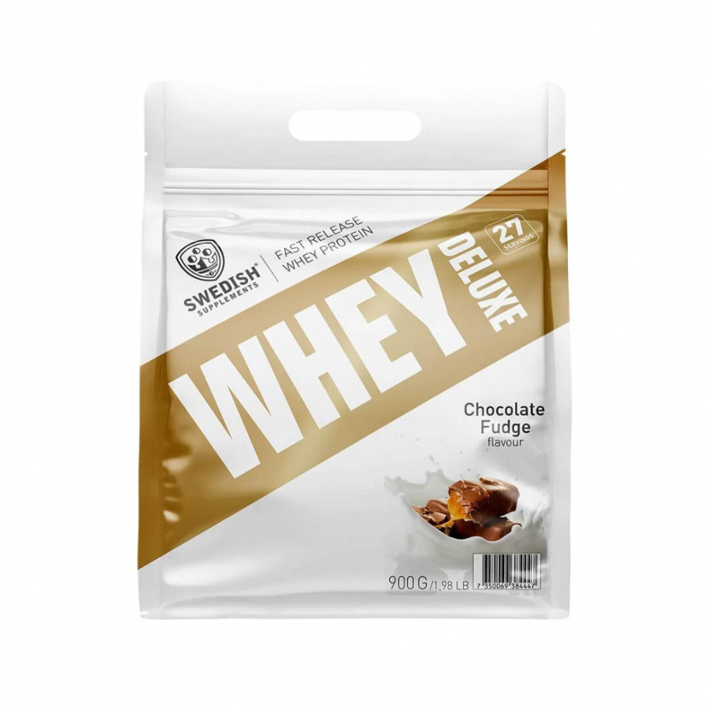 Swedish Supplements Whey Deluxe, 900 g i gruppen Kosttilskud & Fdevarer / Proteinpulver / Valleprotein / Whey protein hos Tillskottsbolaget (SS869454)