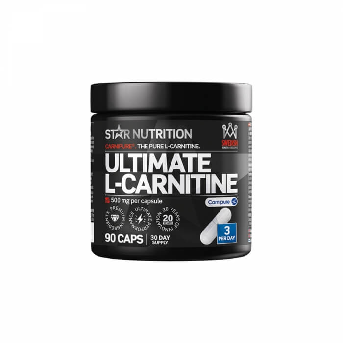 Star Nutrition Ultimate L-Carnitine, 90 caps i gruppen Kosttilskud & Fdevarer / Vgttab / Koffeinfri fedtforbrnder hos Tillskottsbolaget (STAR015)