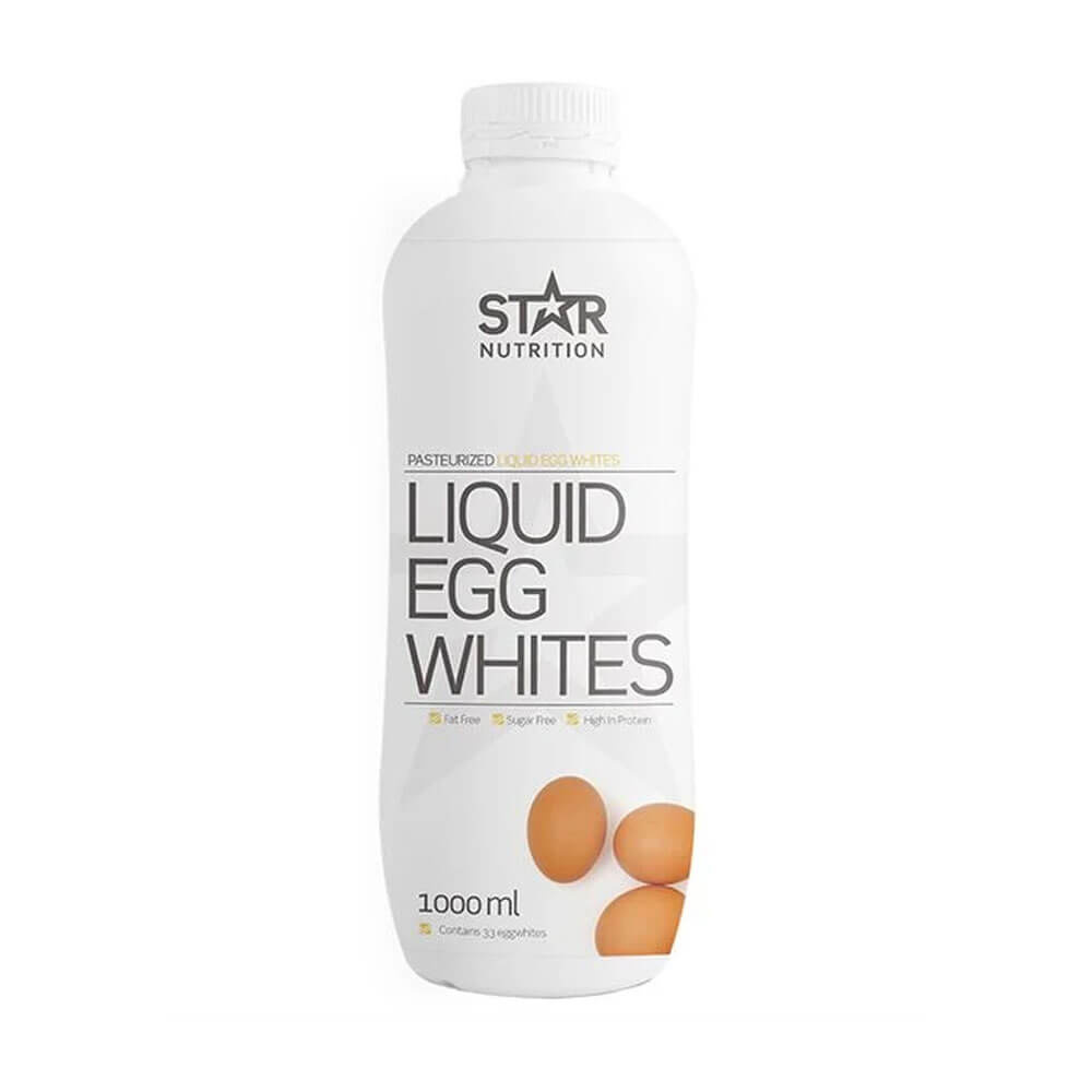 Star Nutrition Liquid Egg Whites, 1000 ml i gruppen Kosttilskud & Fdevarer / Proteinpulver / gprotein hos Tillskottsbolaget (STAR67554)
