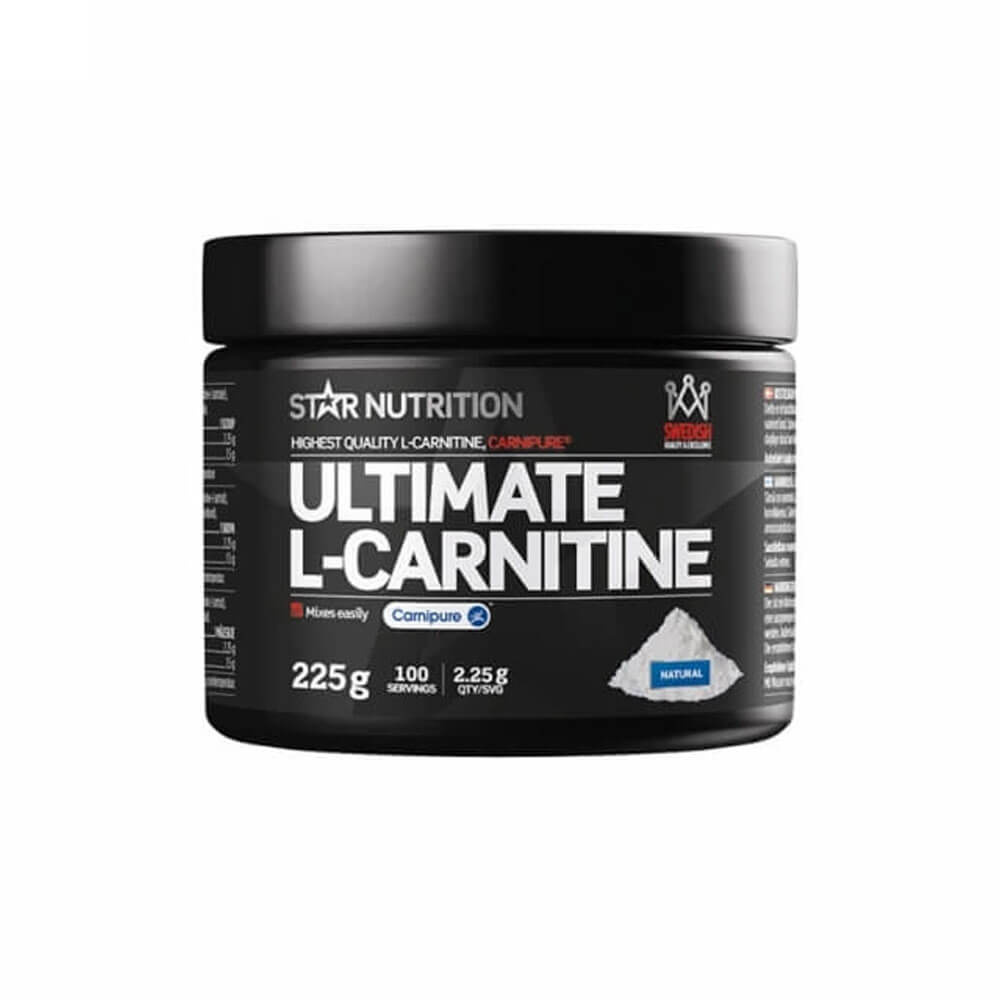 Star Nutrition Ultimate L-Carnitine (powder), 225 g i gruppen Kosttilskud & Fdevarer / Vgttab / Koffeinfri fedtforbrnder hos Tillskottsbolaget (STAR7481)