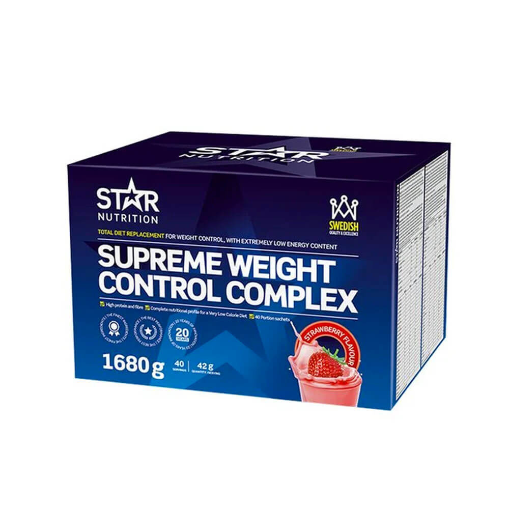 Star Nutrition Supreme Weight Control Complex, 40 serv. i gruppen Emne / Glutenfrie kosttilskud hos Tillskottsbolaget (STAR7633)