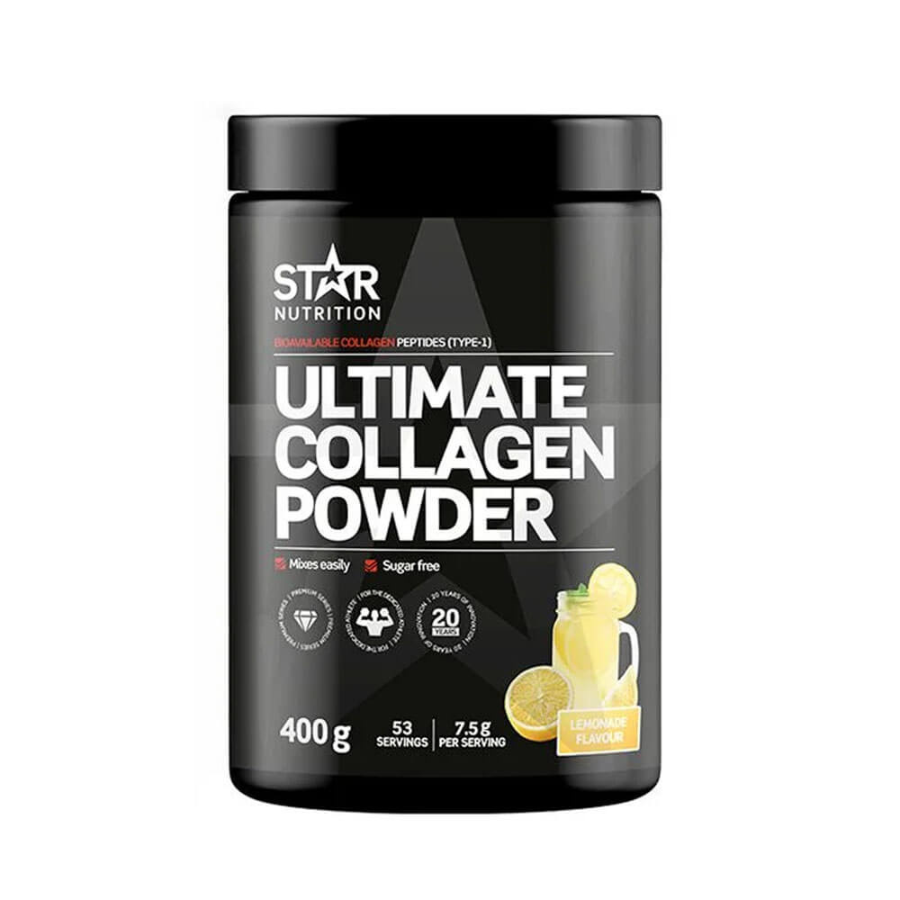 Star Nutrition Ultimate Collagen Powder, 400 g i gruppen Kosttilskud & Fdevarer / Ledesundhed / Kollagen hos Tillskottsbolaget (STAR76809)