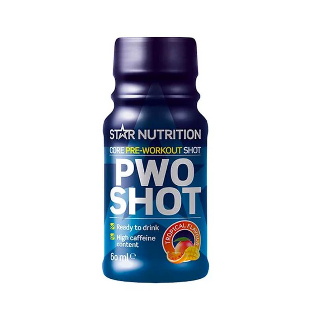 Star Nutrition PWO Shot, 60 ml i gruppen Kosttilskud & Fdevarer / Prstationsforbedringer / Pre-Workout / PWO hos Tillskottsbolaget (STAR76821)